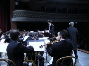 Antonio Puccio con Uto Ughi     